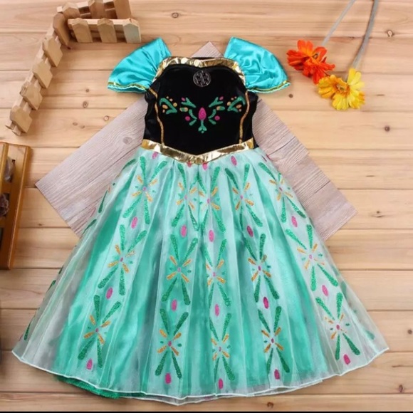 Girl’s Elsa-Anna Dress - Picture 4 of 4